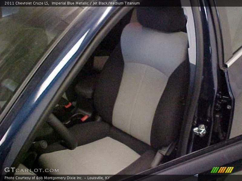 Imperial Blue Metallic / Jet Black/Medium Titanium 2011 Chevrolet Cruze LS