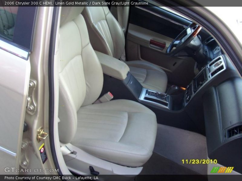 Linen Gold Metallic / Dark Slate Gray/Light Graystone 2006 Chrysler 300 C HEMI
