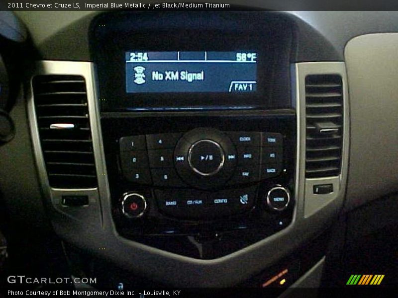 Imperial Blue Metallic / Jet Black/Medium Titanium 2011 Chevrolet Cruze LS