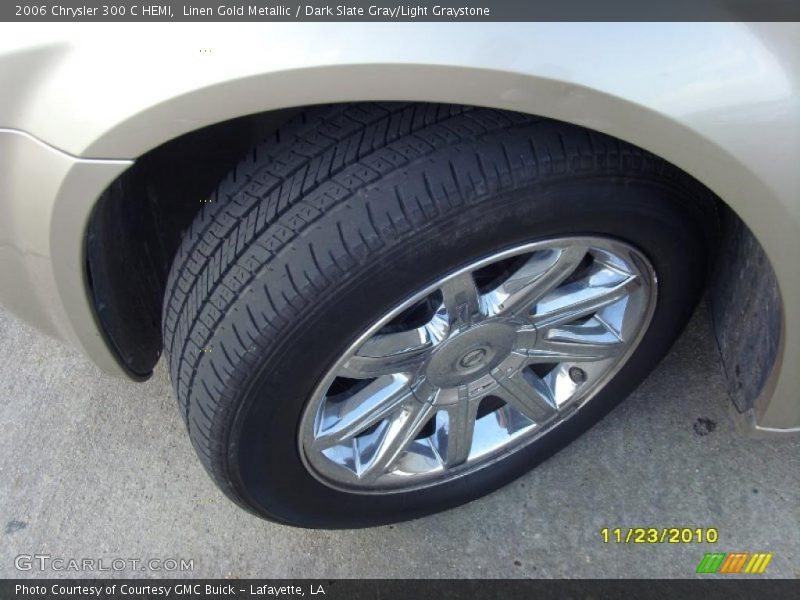 Linen Gold Metallic / Dark Slate Gray/Light Graystone 2006 Chrysler 300 C HEMI