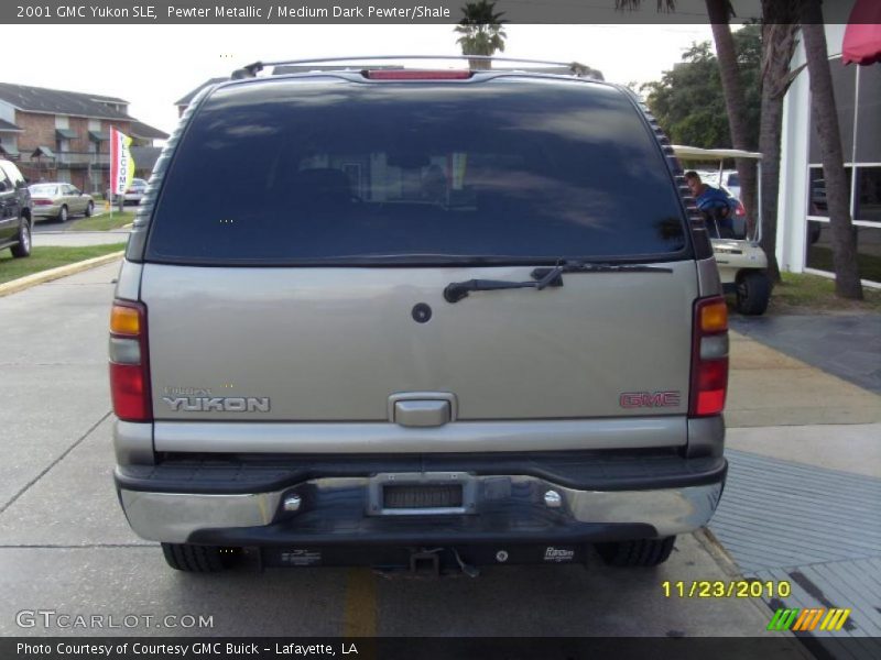 Pewter Metallic / Medium Dark Pewter/Shale 2001 GMC Yukon SLE