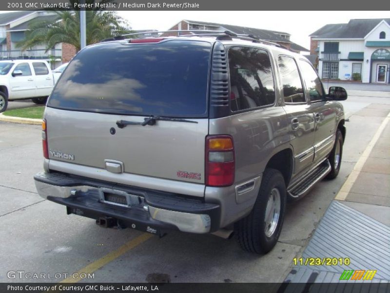 Pewter Metallic / Medium Dark Pewter/Shale 2001 GMC Yukon SLE