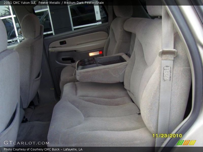 Pewter Metallic / Medium Dark Pewter/Shale 2001 GMC Yukon SLE