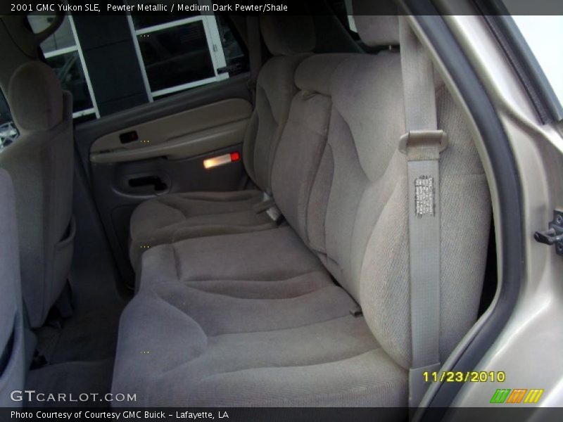 Pewter Metallic / Medium Dark Pewter/Shale 2001 GMC Yukon SLE
