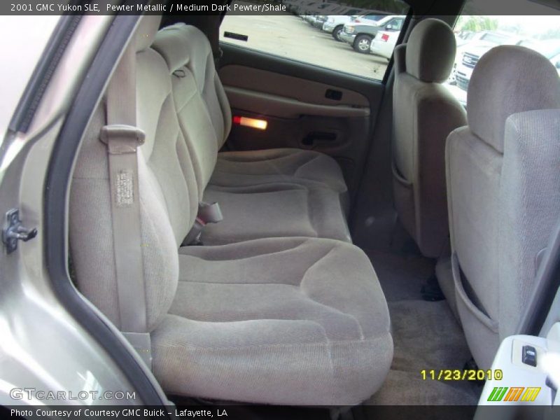 Pewter Metallic / Medium Dark Pewter/Shale 2001 GMC Yukon SLE