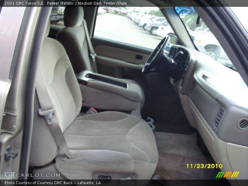 Pewter Metallic / Medium Dark Pewter/Shale 2001 GMC Yukon SLE