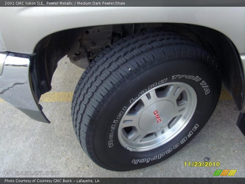Pewter Metallic / Medium Dark Pewter/Shale 2001 GMC Yukon SLE