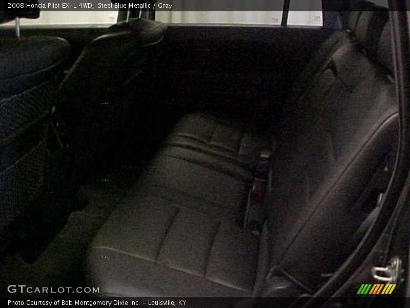 Steel Blue Metallic / Gray 2008 Honda Pilot EX-L 4WD