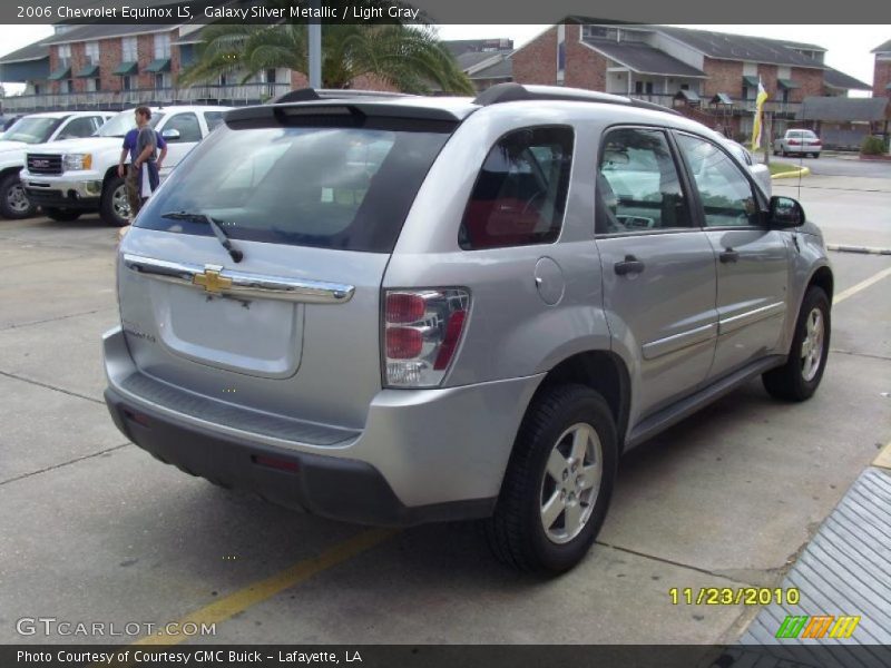 Galaxy Silver Metallic / Light Gray 2006 Chevrolet Equinox LS