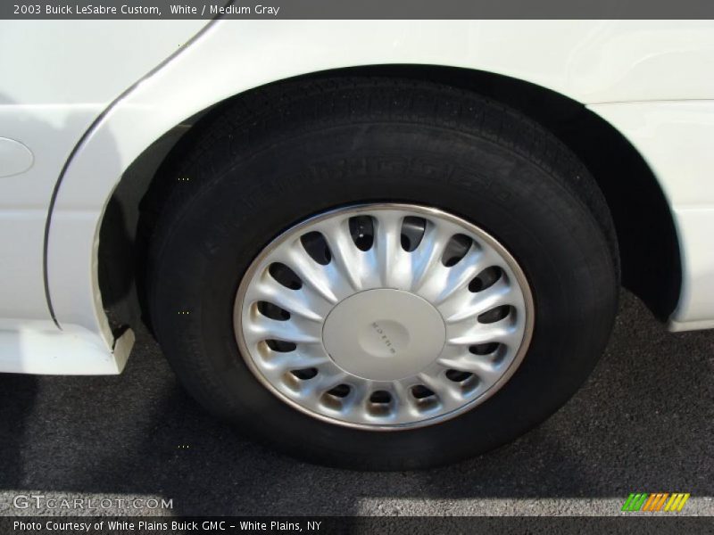 White / Medium Gray 2003 Buick LeSabre Custom