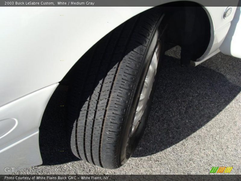 White / Medium Gray 2003 Buick LeSabre Custom