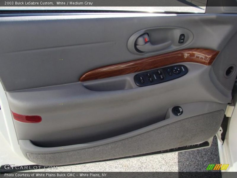 White / Medium Gray 2003 Buick LeSabre Custom