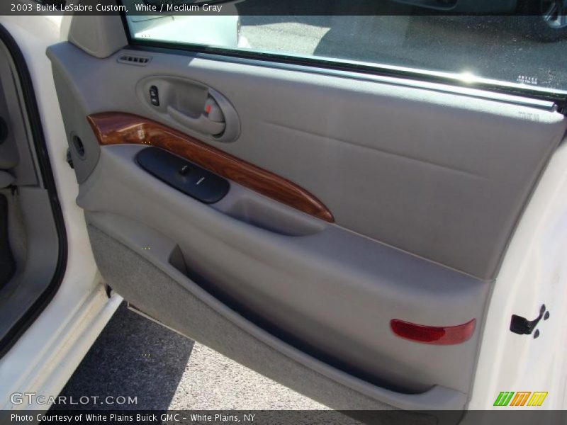 White / Medium Gray 2003 Buick LeSabre Custom
