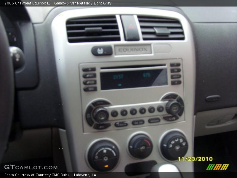 Galaxy Silver Metallic / Light Gray 2006 Chevrolet Equinox LS