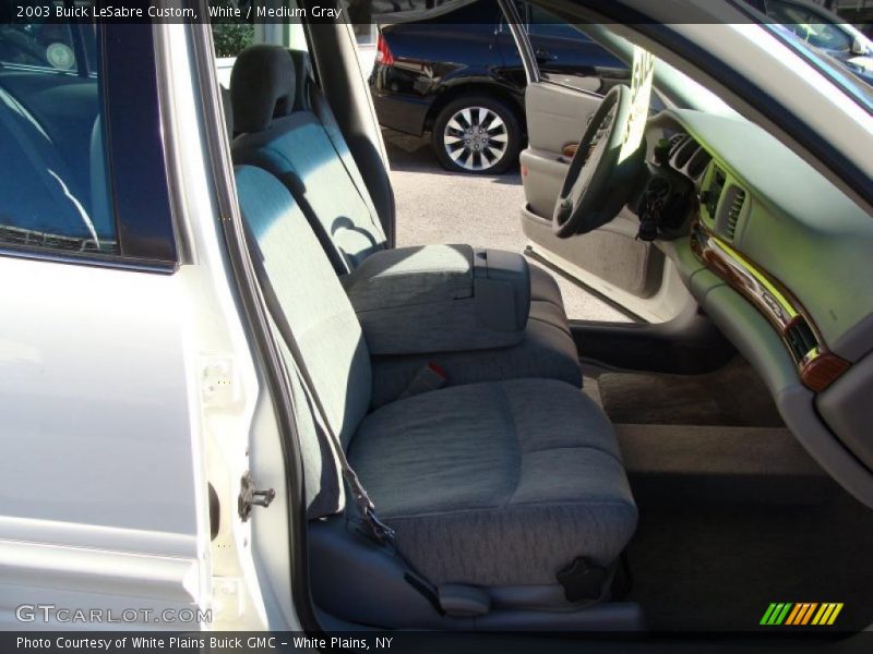 White / Medium Gray 2003 Buick LeSabre Custom