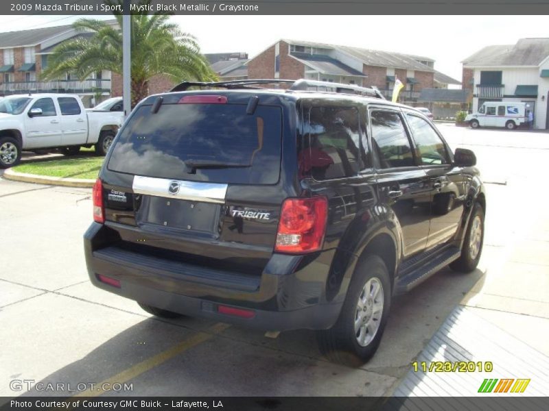 Mystic Black Metallic / Graystone 2009 Mazda Tribute i Sport