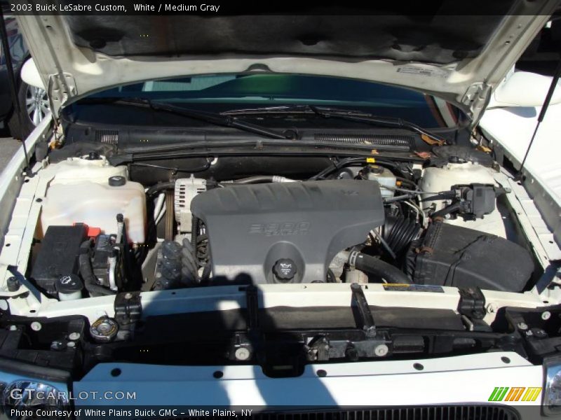 White / Medium Gray 2003 Buick LeSabre Custom