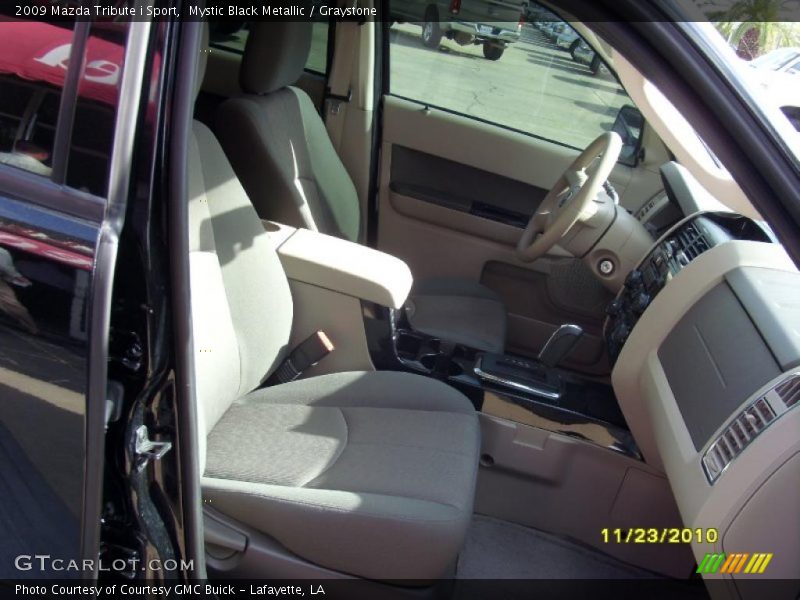 Mystic Black Metallic / Graystone 2009 Mazda Tribute i Sport