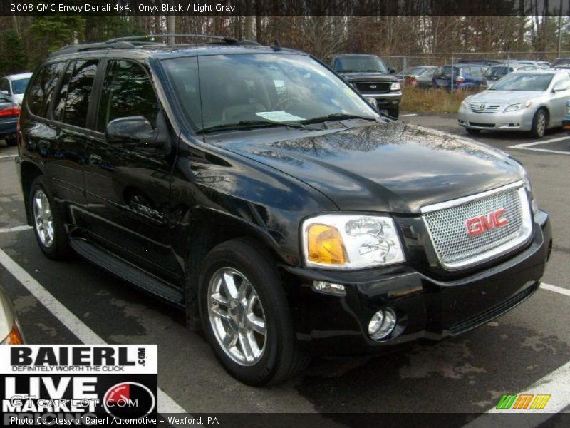 Onyx Black / Light Gray 2008 GMC Envoy Denali 4x4