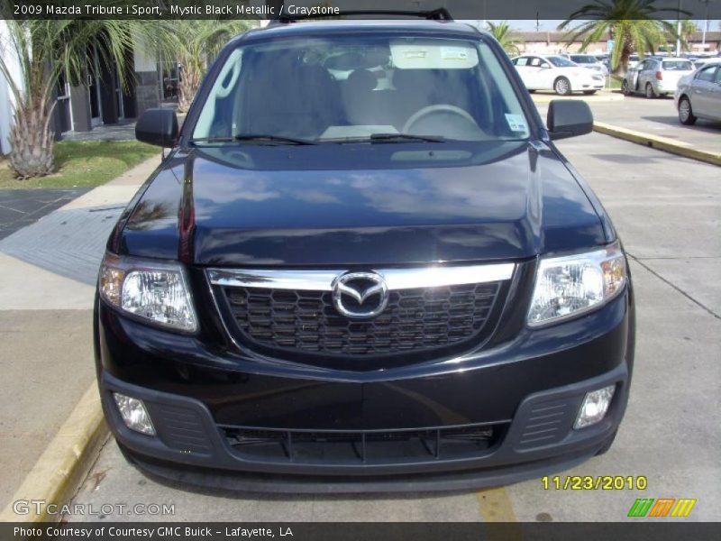 Mystic Black Metallic / Graystone 2009 Mazda Tribute i Sport