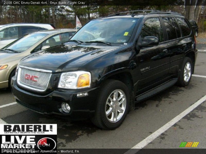Onyx Black / Light Gray 2008 GMC Envoy Denali 4x4