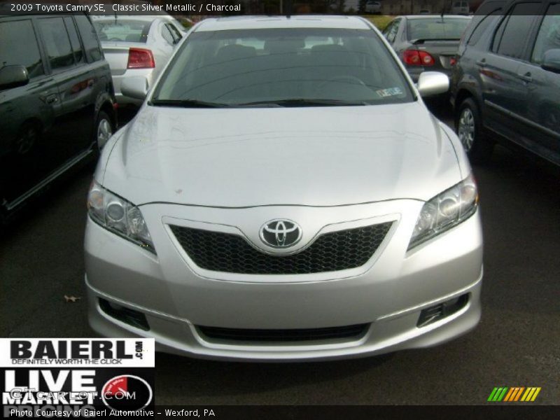 Classic Silver Metallic / Charcoal 2009 Toyota Camry SE