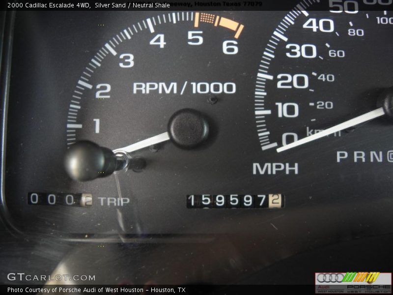 Silver Sand / Neutral Shale 2000 Cadillac Escalade 4WD