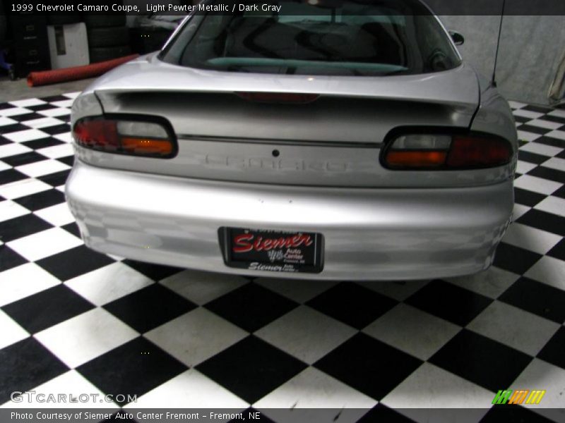 Light Pewter Metallic / Dark Gray 1999 Chevrolet Camaro Coupe