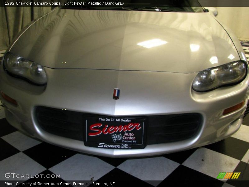 Light Pewter Metallic / Dark Gray 1999 Chevrolet Camaro Coupe