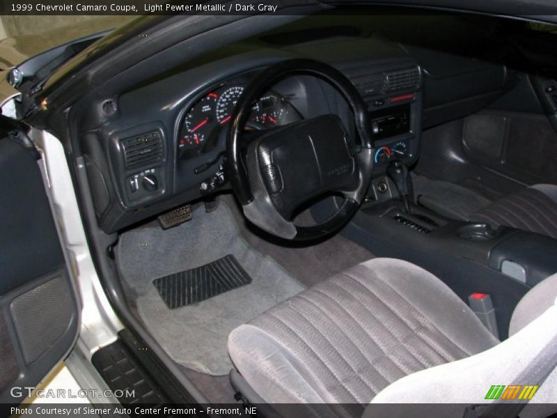 Dark Gray Interior - 1999 Camaro Coupe 