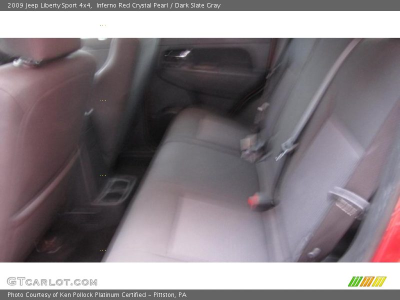 Inferno Red Crystal Pearl / Dark Slate Gray 2009 Jeep Liberty Sport 4x4