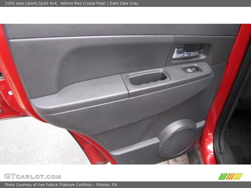 Inferno Red Crystal Pearl / Dark Slate Gray 2009 Jeep Liberty Sport 4x4