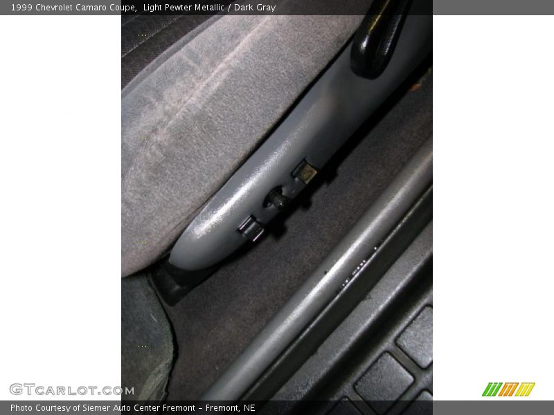 Light Pewter Metallic / Dark Gray 1999 Chevrolet Camaro Coupe