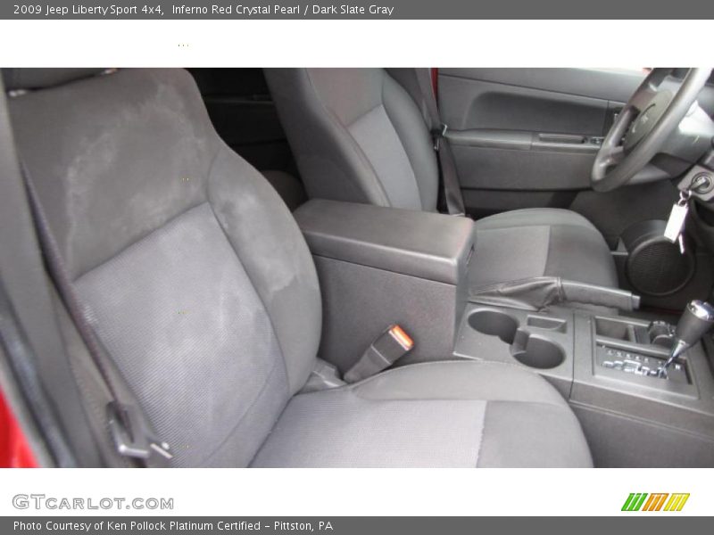 Inferno Red Crystal Pearl / Dark Slate Gray 2009 Jeep Liberty Sport 4x4
