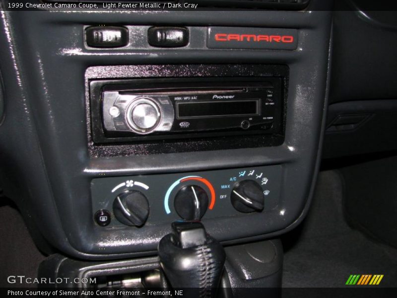 Controls of 1999 Camaro Coupe