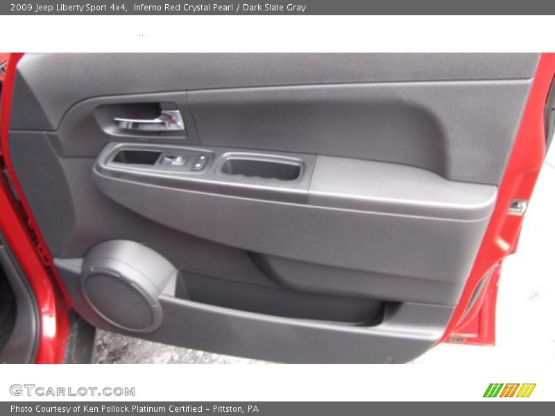 Inferno Red Crystal Pearl / Dark Slate Gray 2009 Jeep Liberty Sport 4x4