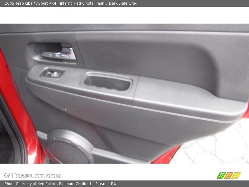 Inferno Red Crystal Pearl / Dark Slate Gray 2009 Jeep Liberty Sport 4x4