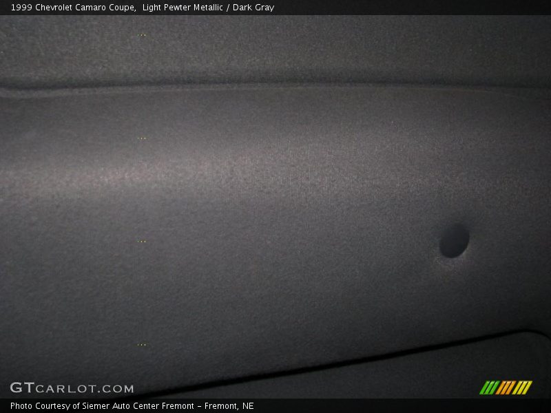 Light Pewter Metallic / Dark Gray 1999 Chevrolet Camaro Coupe