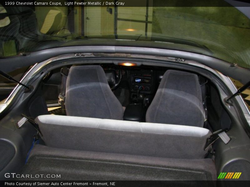 Light Pewter Metallic / Dark Gray 1999 Chevrolet Camaro Coupe