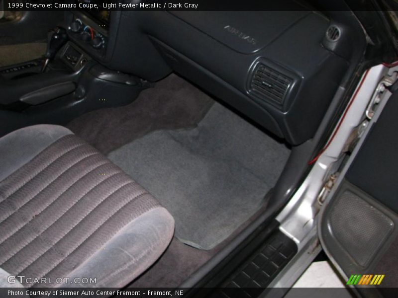 Light Pewter Metallic / Dark Gray 1999 Chevrolet Camaro Coupe