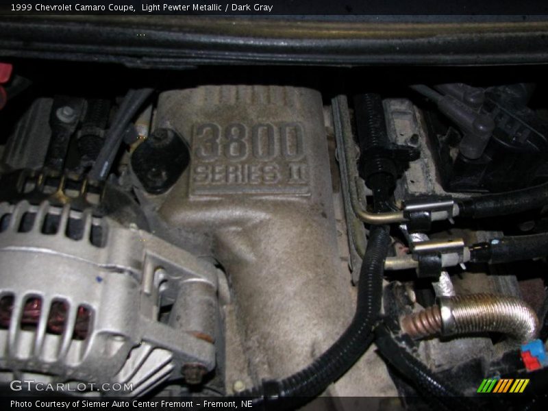 Light Pewter Metallic / Dark Gray 1999 Chevrolet Camaro Coupe