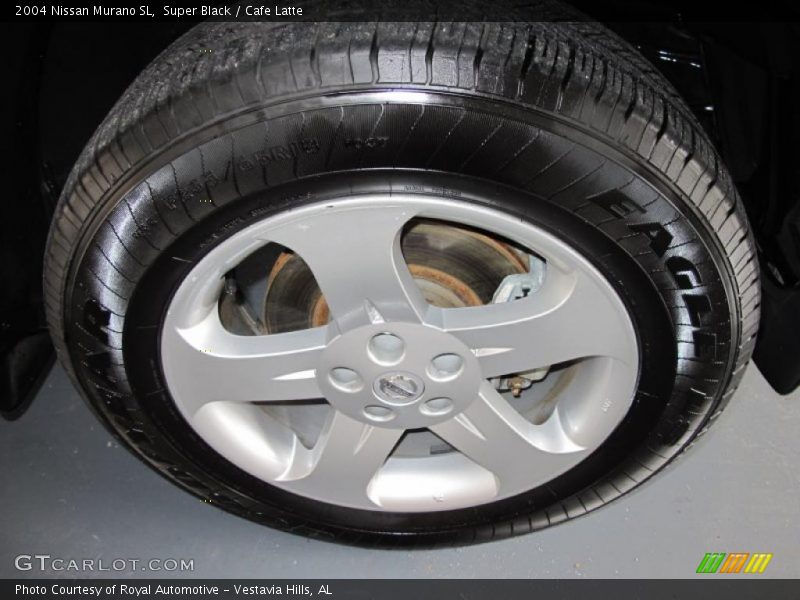 Super Black / Cafe Latte 2004 Nissan Murano SL