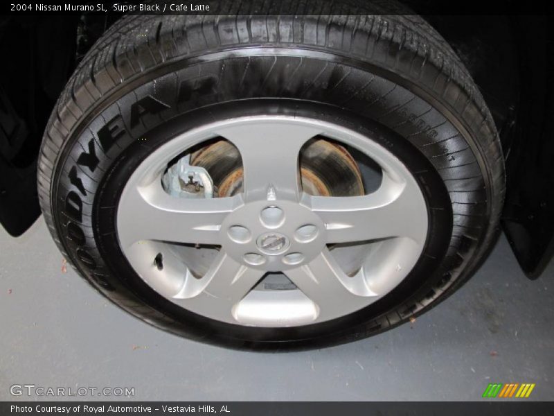 Super Black / Cafe Latte 2004 Nissan Murano SL