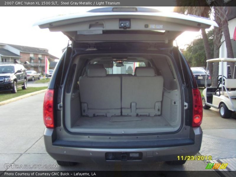 Steel Gray Metallic / Light Titanium 2007 GMC Yukon XL 1500 SLT