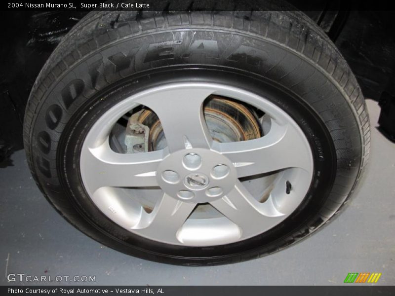 Super Black / Cafe Latte 2004 Nissan Murano SL