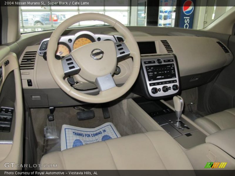 Super Black / Cafe Latte 2004 Nissan Murano SL