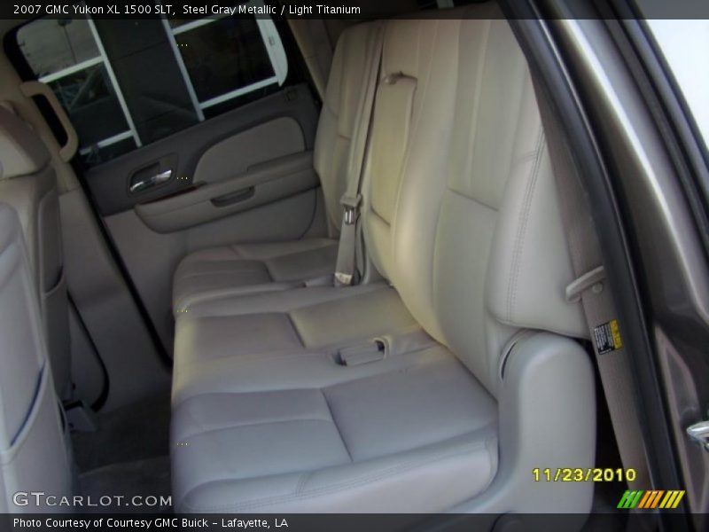 Steel Gray Metallic / Light Titanium 2007 GMC Yukon XL 1500 SLT