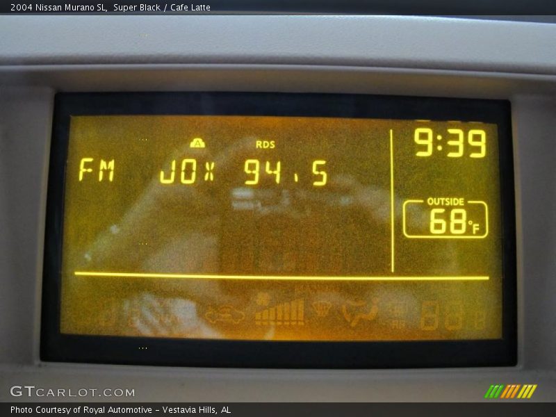 Super Black / Cafe Latte 2004 Nissan Murano SL