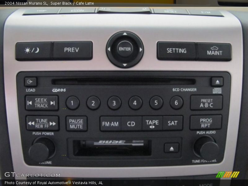 Super Black / Cafe Latte 2004 Nissan Murano SL