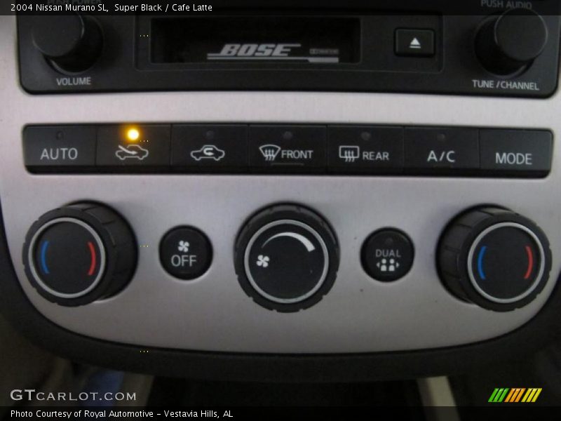 Super Black / Cafe Latte 2004 Nissan Murano SL